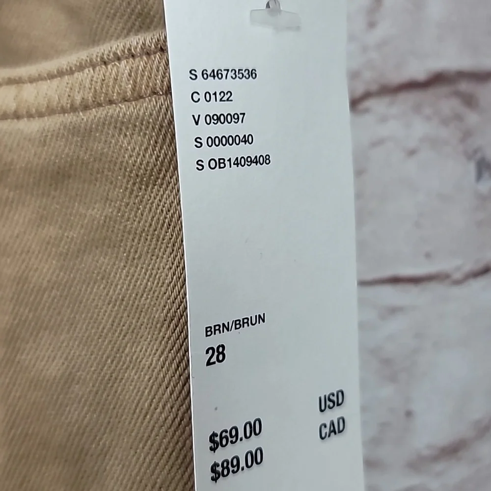 urban outfitters wide leg jeans size 28 new nwt - Picture 4 of 6